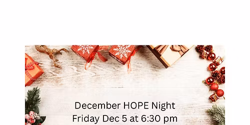 December HOPE Night