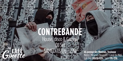 CONTREBANDE \u2013 House, Disco & Garage