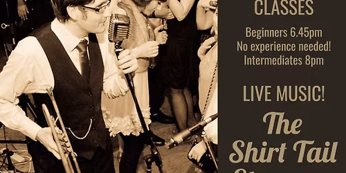\ud83d\udd25LIVE MUSIC NIGHT! Shirt Tail Stompers - C Jam @ The Bedford - Lindy hop classes and dancing