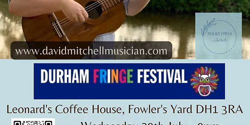 David Mitchell @ Durham Fringe Festival
