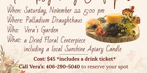 Thanksgiving Centerpiece Workshop