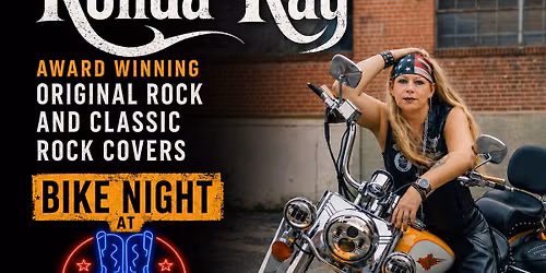 Ronda Ray at Bike Night at County Line Ice House