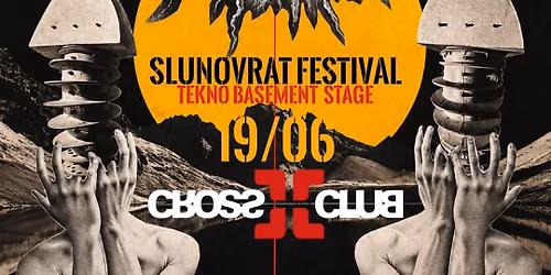 Slunovrat festival tekno stage w\/ Epitom live