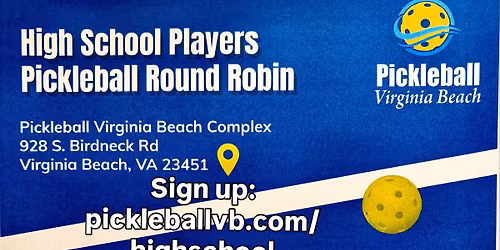 High School Pickleball Round Robin