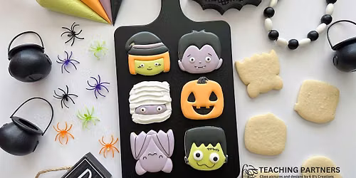 Silly Spooks Beginner Cookie Decorating Class!