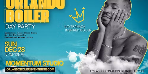 ORLANDO BOILER PARTY-KAYTRANADA INSPIRED