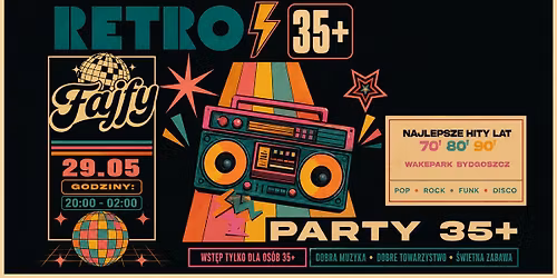RETRO PARTY | Wakepark Bydgoszcz