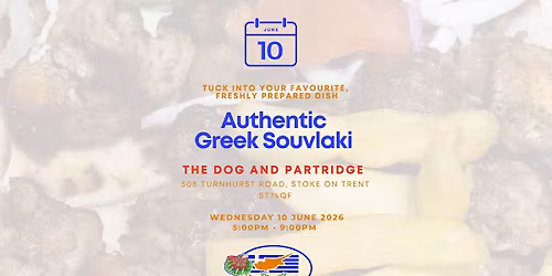 Souvlaki To Go at The Dog and Partridge, Packmoor