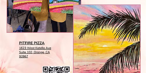 A Post Mothers day paint and sip event in Orange!