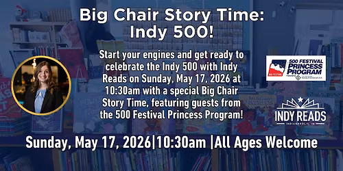 Big Chair Story Time: Indy 500!