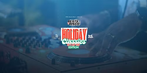 Beats N' Bingo: Holiday & 90's Hip-Hop