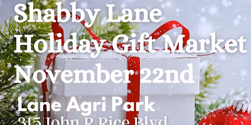 Shabby Lane Holiday Gift Market 