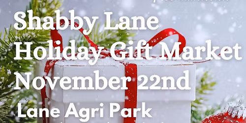 Shabby Lane Holiday Gift Market