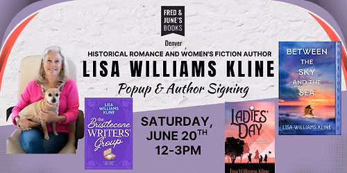 Historical Romance\/Women's Fiction Author Popup: Lisa Williams Kline (Denver)