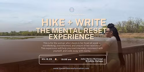 Hike + Write: The Mental Reset Experience