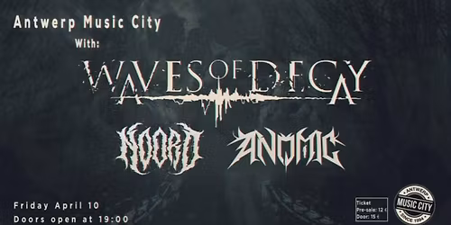 CHAOS OVER AMC: Waves Of Decay \/ Anomic \/ NOORD
