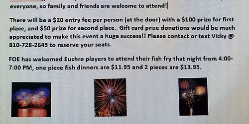 Euchre Tournament 