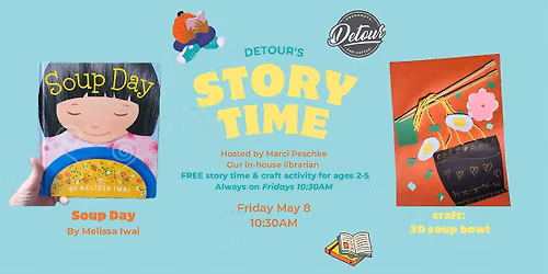 Detour Doughnuts Story Time- Soup Day