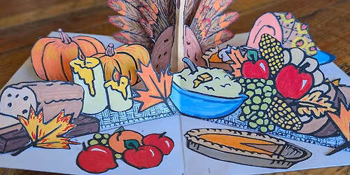 Turkey Day Popup Card Class