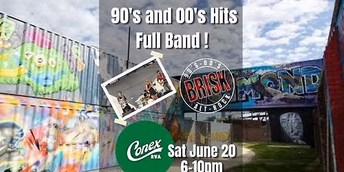 Brisk is bringing the 90s\/00s to RVA!! 