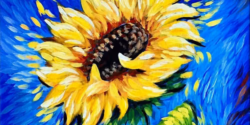 09\/14 Paint Van Gogh Sunflower at Jersey's Bar & Grill in Inver Grove Heights, MN at 6:30 PM