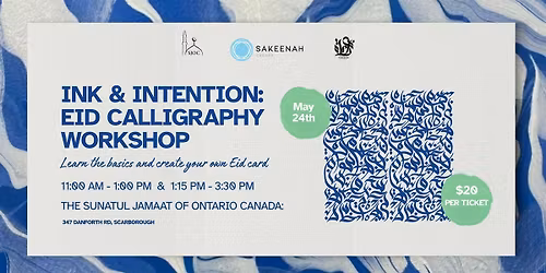 Ink & Intention: Eid Calligraphy Workshop