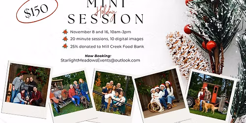 Starlight Mini Photo Sessions: Holiday Edition