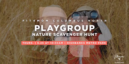 Camp FIT4MOM: Nature Scavenger Hunt