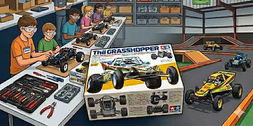 \ud83d\ude97 Summer RC Build Camp: Build & Drive Your Own Tamiya Grasshopper! \ud83d\udee0\ufe0f  