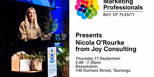 MOPED Presents Nicola O\u2019Rourke from Joy Consulting