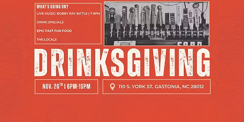 Drinksgiving @ Pita Wheel Gastonia