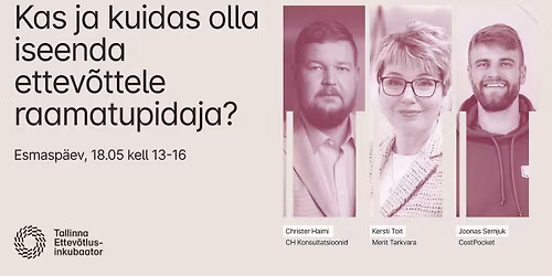 Kas ja kuidas olla iseenda ettev\u00f5ttele raamatupidaja?