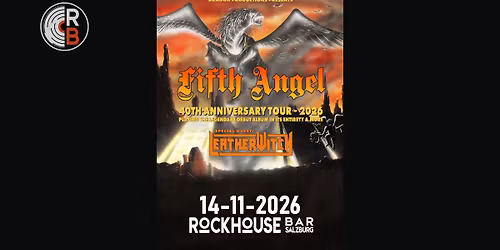 FIFTH ANGEL (USA) - 40th ANNIVERSARY TOUR - 2026 w\/ LEATHERWITCH (POL)