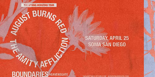 August Burns Red & The Amity Affliction: The Springs Horizons Tour