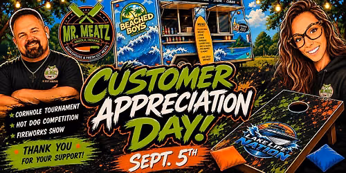 Mr. Meatz 5th Annual Customer Appreciation Parking Lot Party