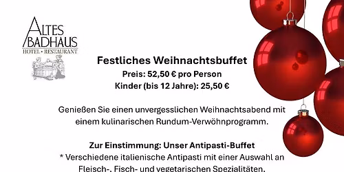 Weihnachtsbuffet