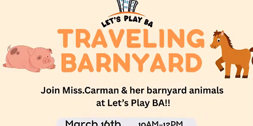 \ud83d\udc25\ud83c\udf38Traveling Barnyard\ud83c\udf38\ud83d\udc30