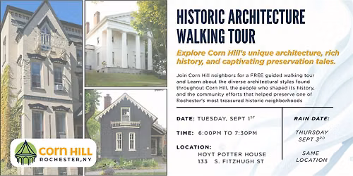 Corn Hill Historic Architecture Walking Tour