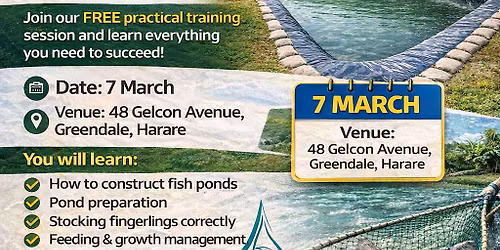 Fish farming training 