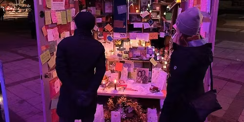 Community Altar\/Shrine & luminary-making