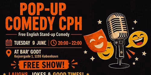 English Stand-up Comedy at Bar\u2019 Godt