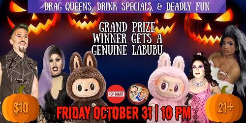 La-BOO-Bu Halloween Costume Contest + Drag show