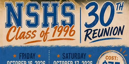 NSHS Class of '96 - 30th Reunion 