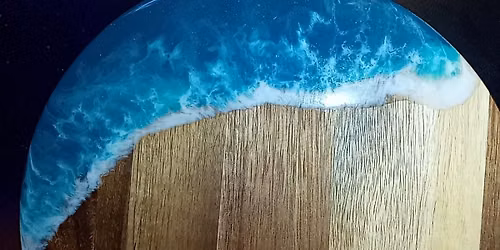 Epoxy Accent Cutting Boards & Serving Trays