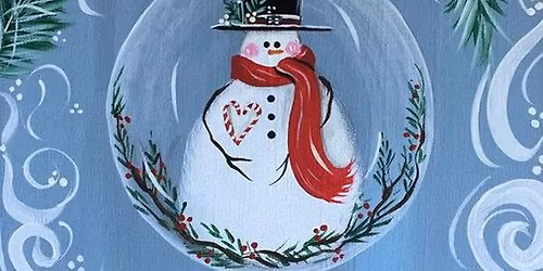 Paint Night! Snowman Ornament