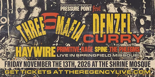Pressure Point Fest at The Shrine Mosque (Springfield, MO)