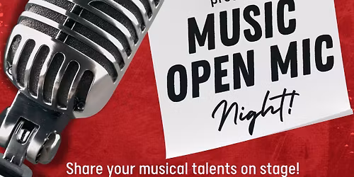 MUSIC Open Mic Night @ Roost **NO COVER**