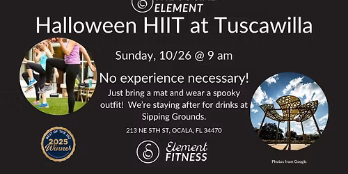 Halloween HIIT at Tuscawilla!