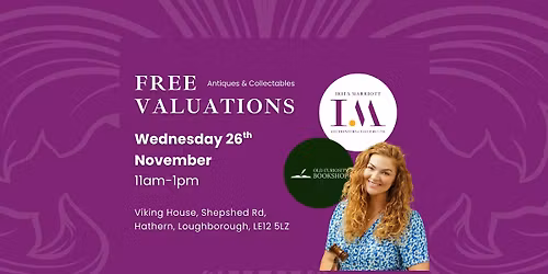 Free Antiques & Collectables Valuation Event - Old Curiosity Bookshop