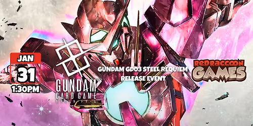 Gundam Card Game [GD03] Steel Requiem Release Event